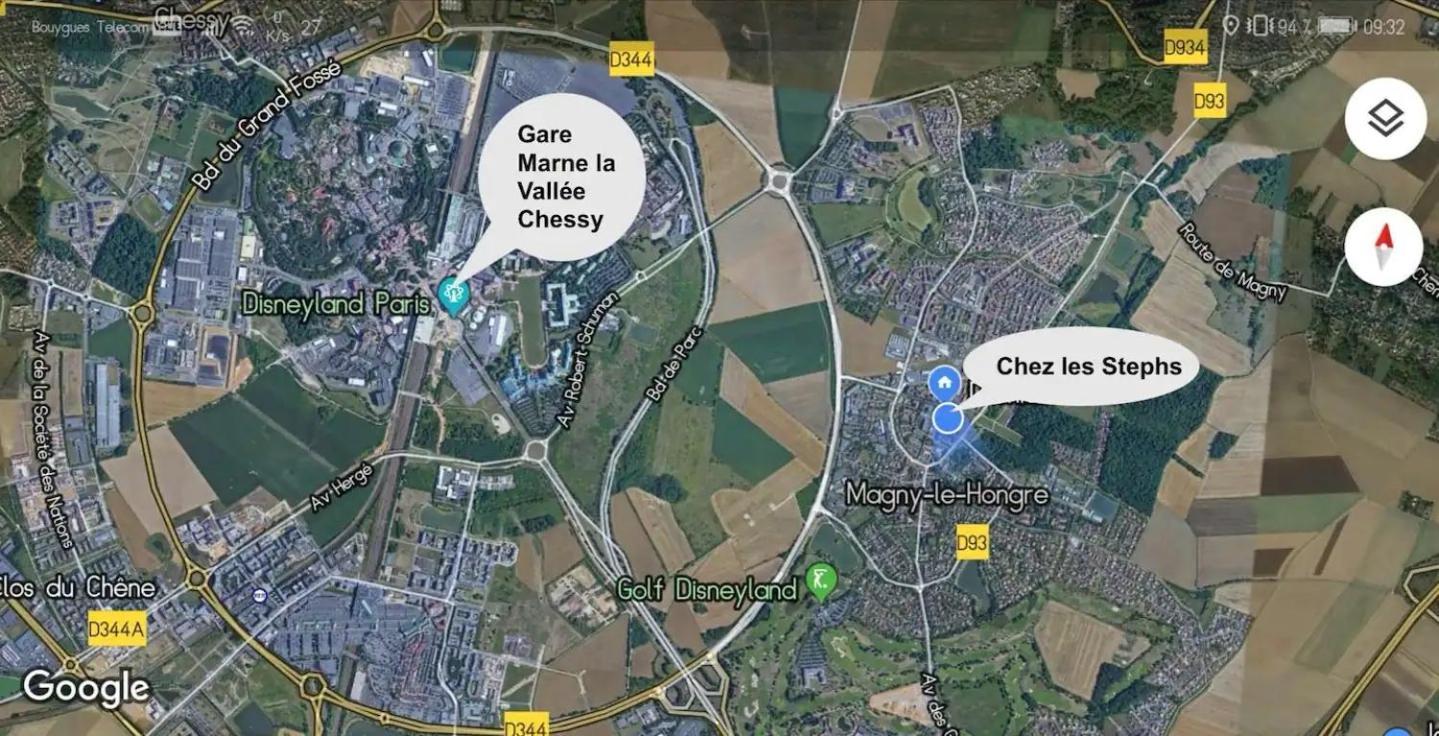 Chez Les Stephs Lejlighed Magny-le-Hongre Eksteriør billede