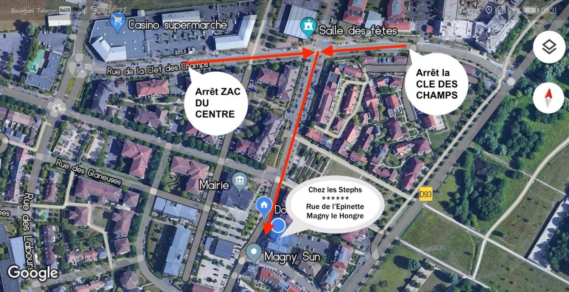 Chez Les Stephs Lejlighed Magny-le-Hongre Eksteriør billede